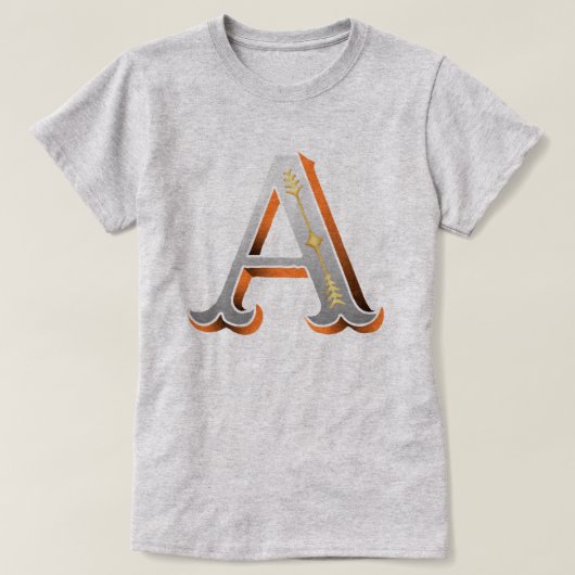 Monogramm T-Shirt (Design vorne)