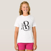 Monogramm T-Shirt (Vorne ganz)