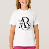 Monogramm T-Shirt (Vorderseite)