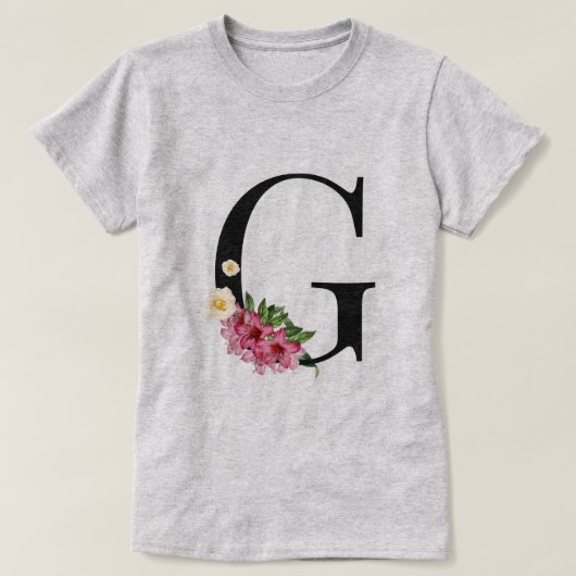 Monogramm T-Shirt (Design vorne)