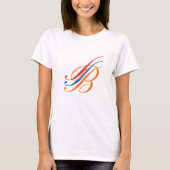 Monogramm T-Shirt (Vorderseite)