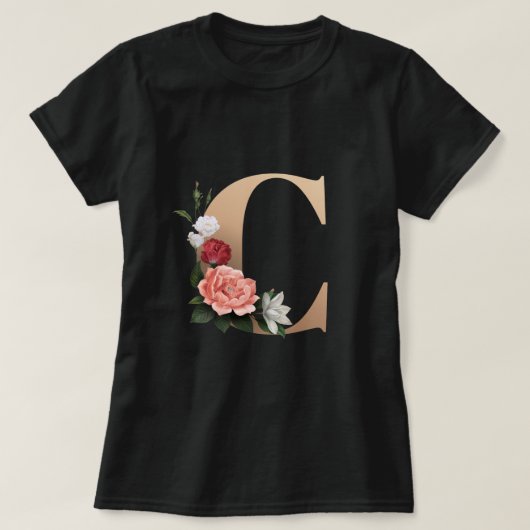 Monogramm T-Shirt (Design vorne)