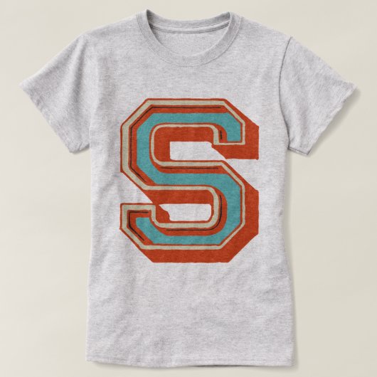 Monogramm T-Shirt (Design vorne)