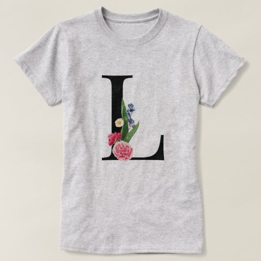 Monogramm T-Shirt (Design vorne)