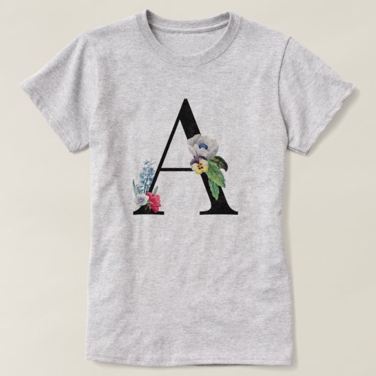 Monogramm T-Shirt (Design vorne)