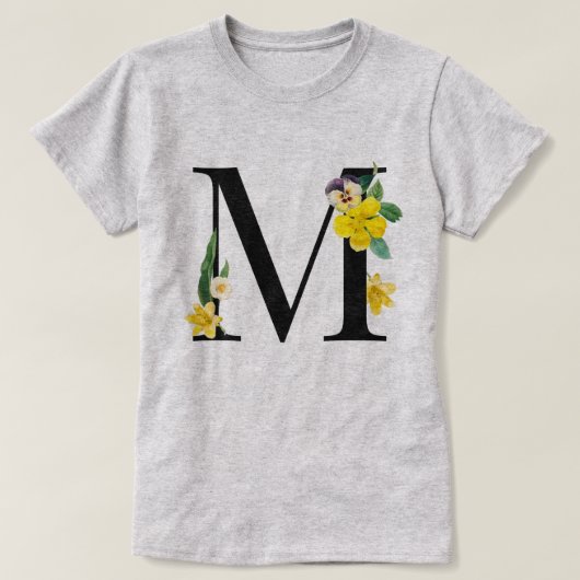 Monogramm T-Shirt (Design vorne)
