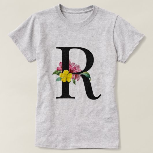 Monogramm T-Shirt (Design vorne)