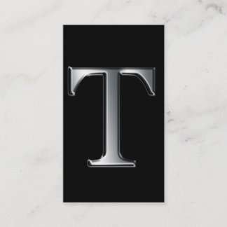 Monogramm T-Visitenkarten Visitenkarte