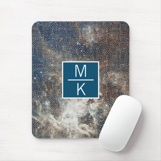 Monogramm Tarantula Neula Circuit GL Splitter Mousepad (Mit Mouse)