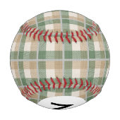 Monogramm Tartan Baseball (Rückseite)