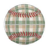 Monogramm Tartan Baseball (Vorderseite)