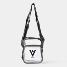 Monogramm-Tasche für Stadien | Anfangsbuchstabe V