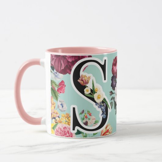 Monogramm Tasse (Links)