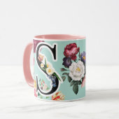 Monogramm Tasse (Vorderseite Links)