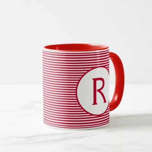 Monogramm Tasse (VorderseiteRechts)
