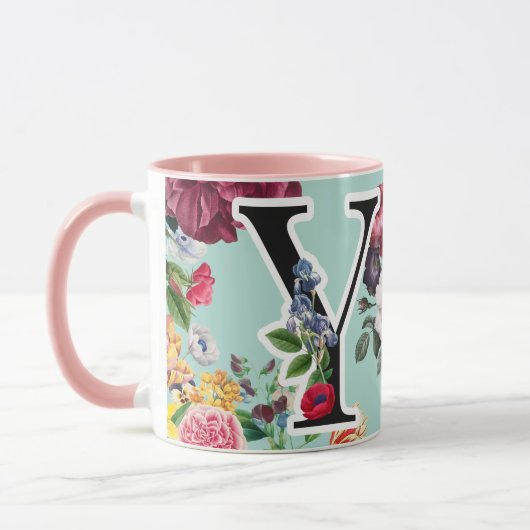Monogramm Tasse (Links)