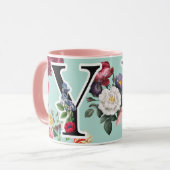 Monogramm Tasse (Vorderseite Links)