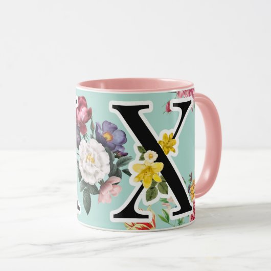 Monogramm Tasse (VorderseiteRechts)