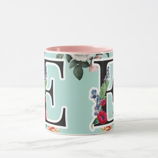 Monogramm Tasse (Zentrum)