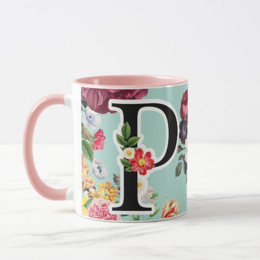 Monogramm Tasse (Links)