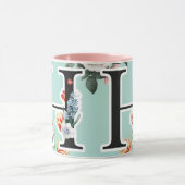 Monogramm Tasse (Zentrum)