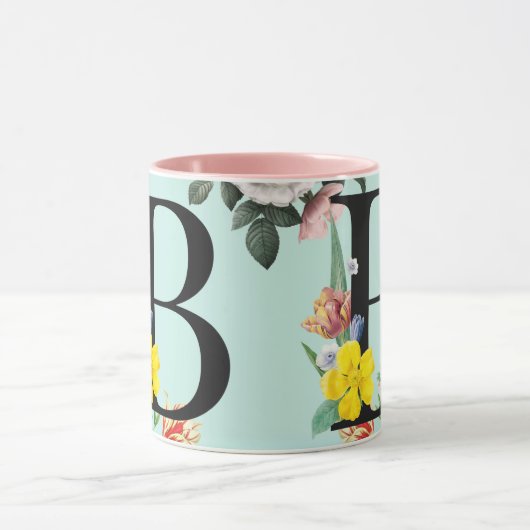 Monogramm Tasse (Zentrum)