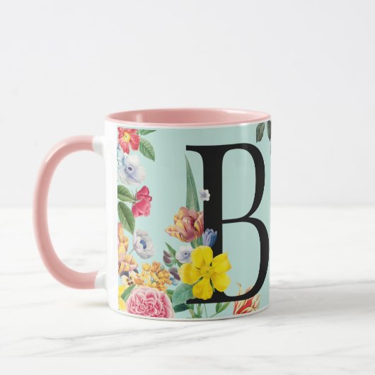 Monogramm Tasse (Links)