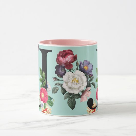 Monogramm Tasse (Zentrum)