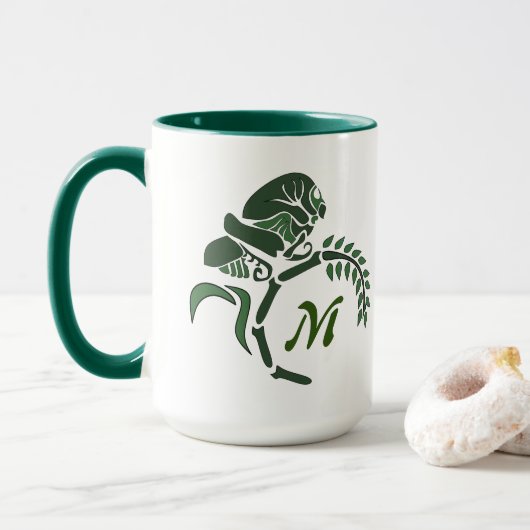 Monogramm Tasse (Mit Donut)