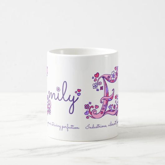 Monogramm-Tasse der Kaffeetasse (Mittel)