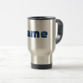 Monogramm Tasse Ihres Namens (VorderseiteRechts)