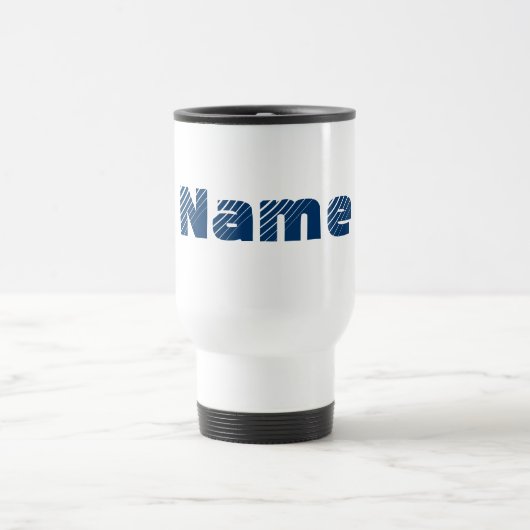 Monogramm Tasse Ihres Namens (Mittel)