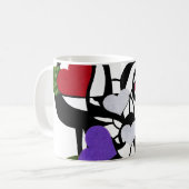 Monogramm-Tasse Kaffeetasse (Vorderseite Links)