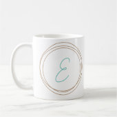Monogramm-Tasse Kaffeetasse (Links)