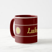 Monogramm-Tasse Tasse (Vorderseite Links)