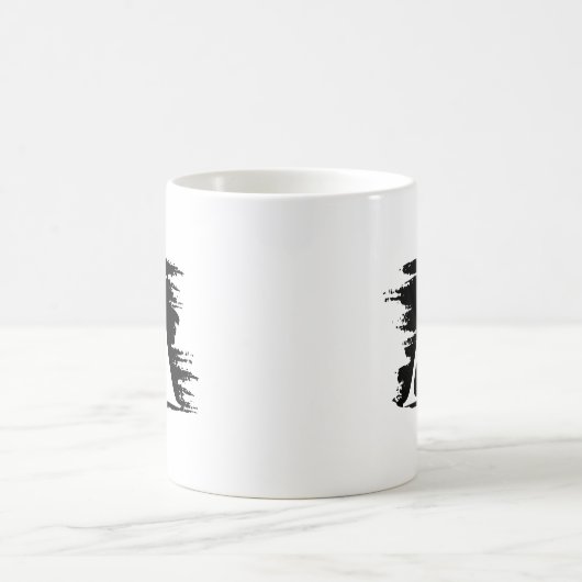 Monogramm-Tasse Verwandlungstasse (Mittel)