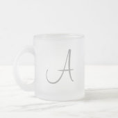 Monogramm-Tassen Mattglastasse (Links)