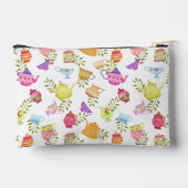 Monogramm Teebeutel und Tassen Zubehörtasche (Rückseite)