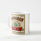 Monogramm Teetasse (Vorderseite Links)