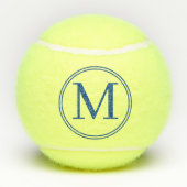 Monogramm Tennisbälle (Rückseite)