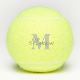 Monogramm Tennisbälle