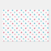 Monogramm-Test Geschenkpapier Set (Vorderseite 3)