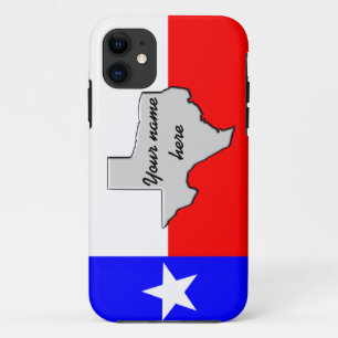 Monogramm-Texas-Stolzfall Case-Mate iPhone Hülle