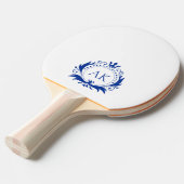 Monogramm Tischtennis Schläger (Vorderseite)