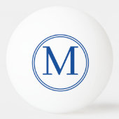 Monogramm Tischtennisball (Vorderseite)