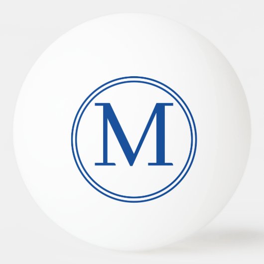 Monogramm Tischtennisball (Vorderseite)