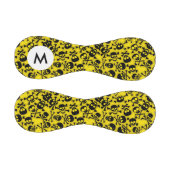 Monogramm Totenkopf-Muster Baseball (Paneele)