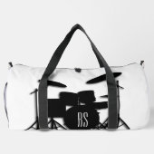 Monogramm-Trommelset Duffle Bag (Rückseite)