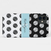 Monogramm-Tupfen-Volleybälle iPhone 5 Fall Case-Mate iPhone Hülle (Rückseite (Horizontal))