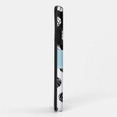 Monogramm-Tupfen-Volleybälle iPhone 5 Fall Case-Mate iPhone Hülle (Hinten/Rechts)